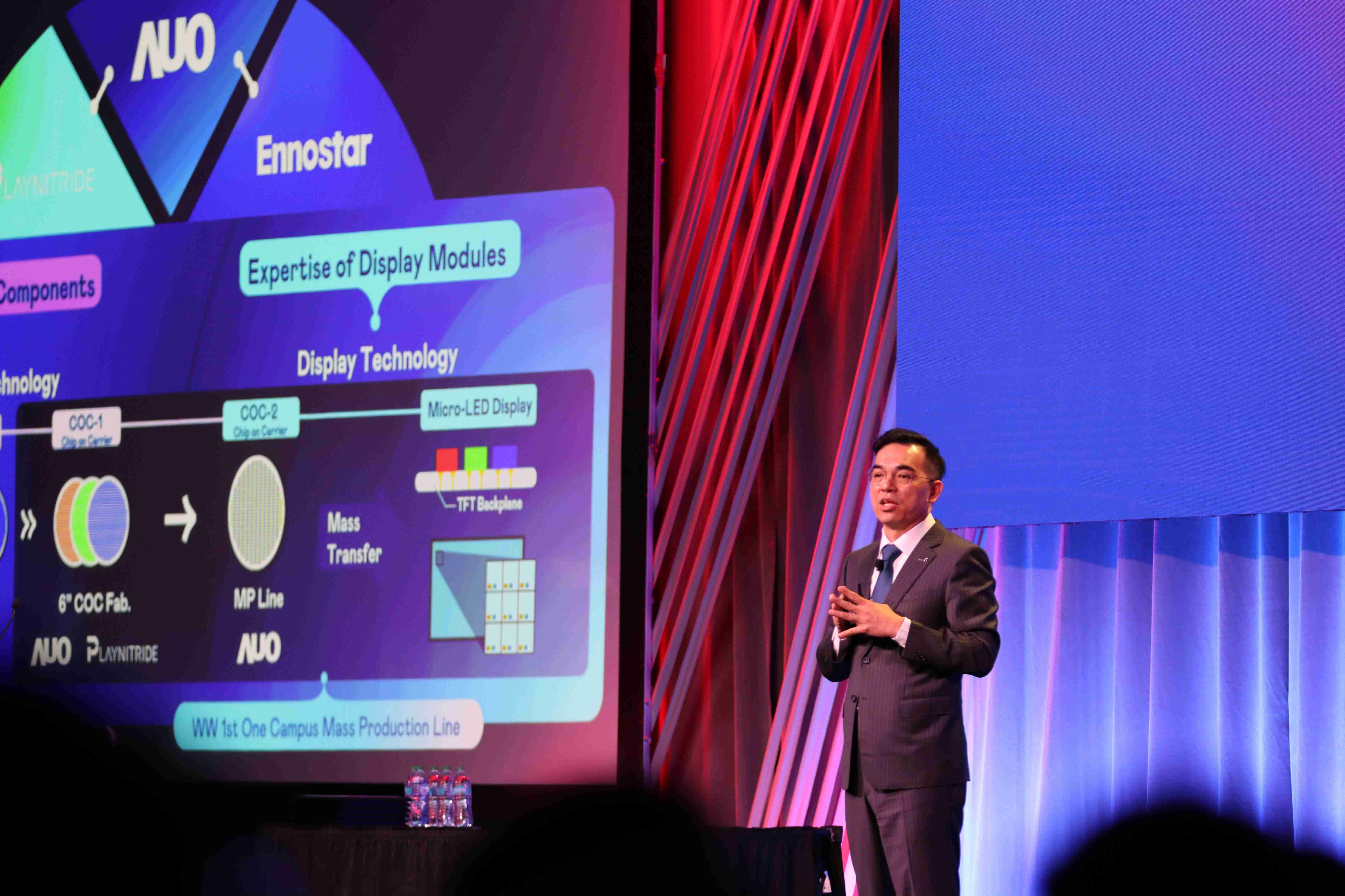 2025 SID显示周登场，，，传奇国际光电执行长暨总经理柯富仁博士以〝Redefining Displays: Inspiring New Possibilities〞发表主题演说，，，，带领传奇国际以智能显示解决方案先驱，，，透过AI赋能，，，重塑显示的视觉创新体验
